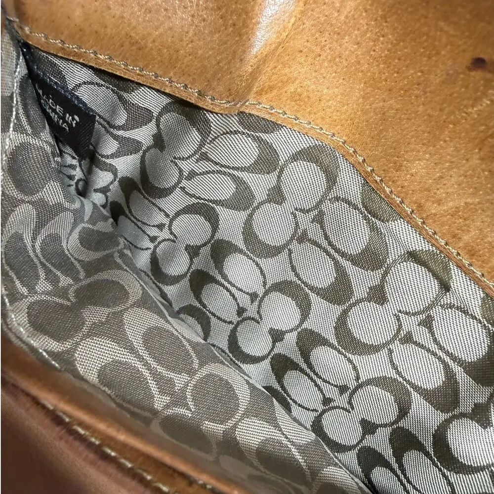 y2k Coach Brown Wallet